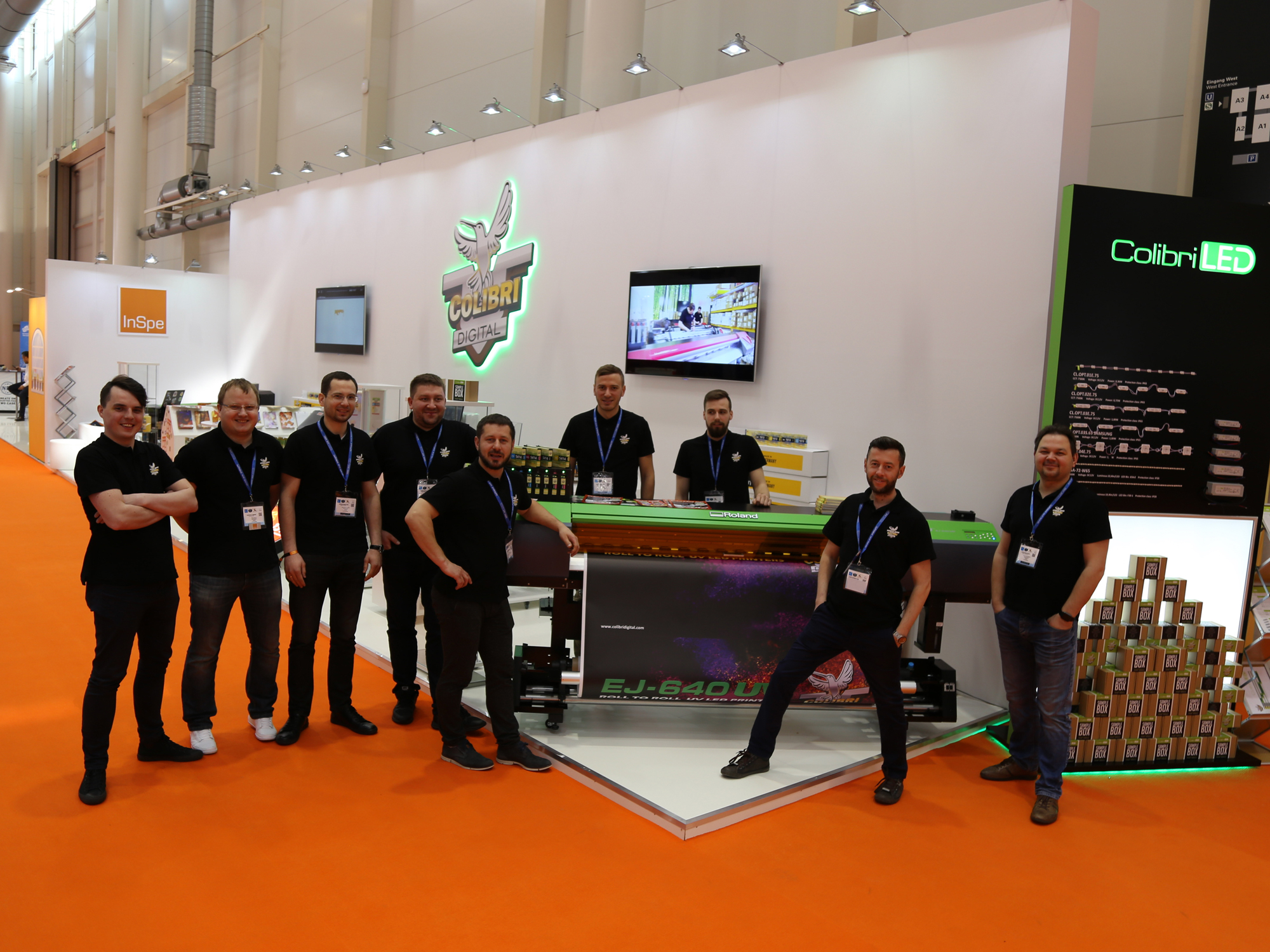 Colibri at FESPA