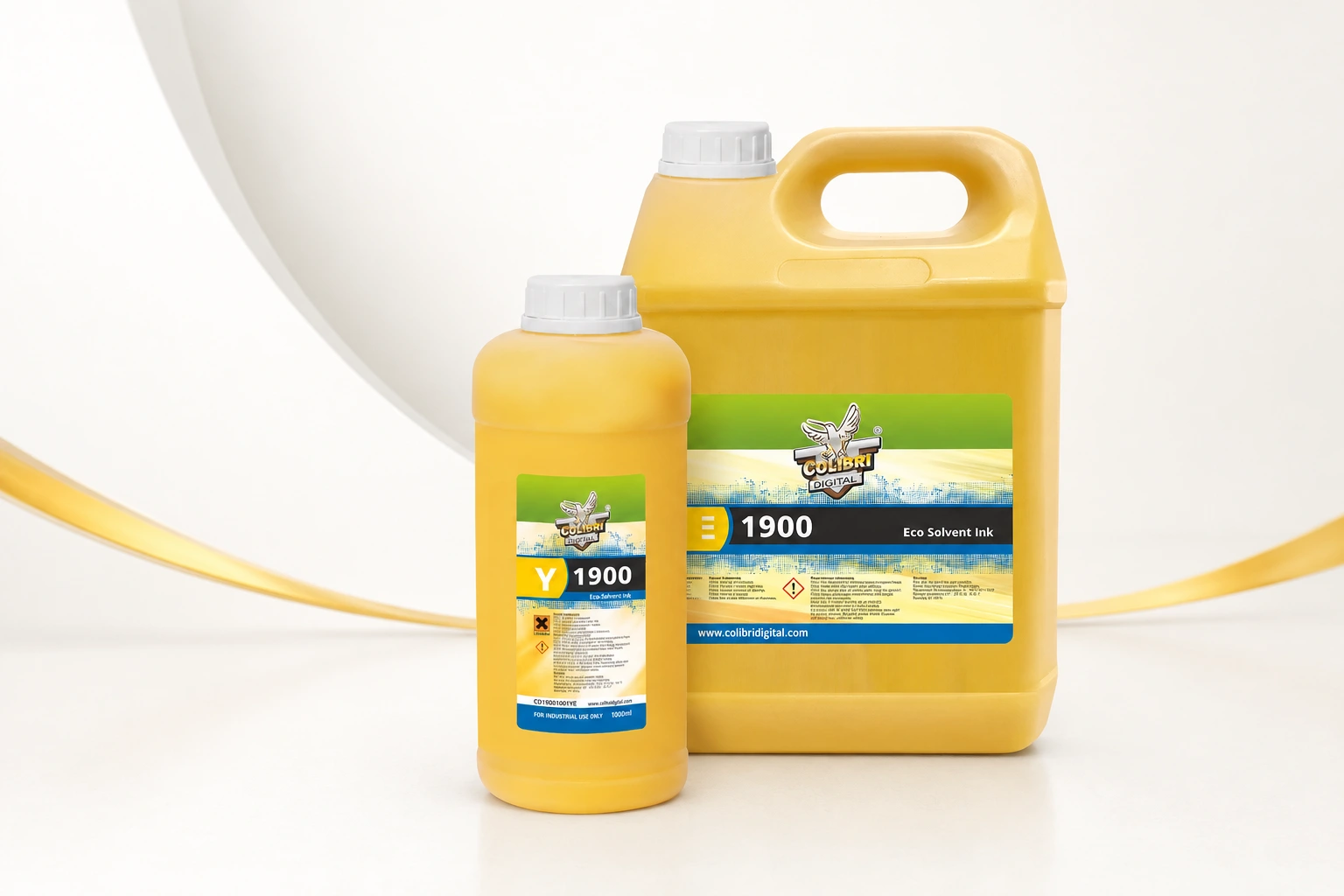 Colibri 1900 series ink packaging — official product photograph