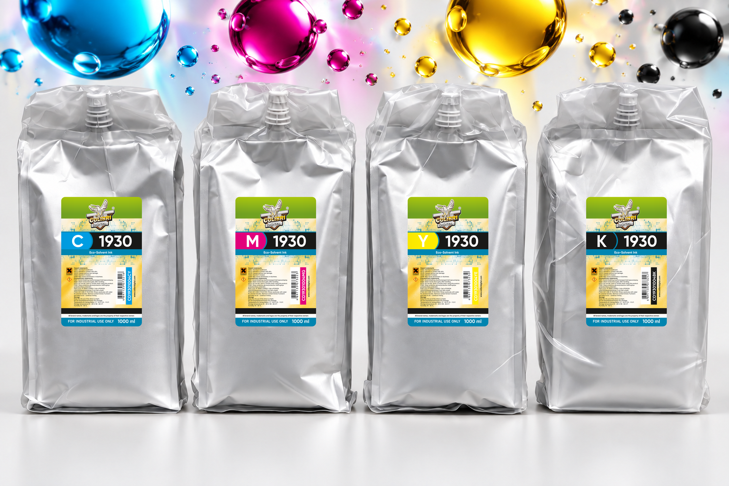 Colibri 1930 ink packaging — original product photograph