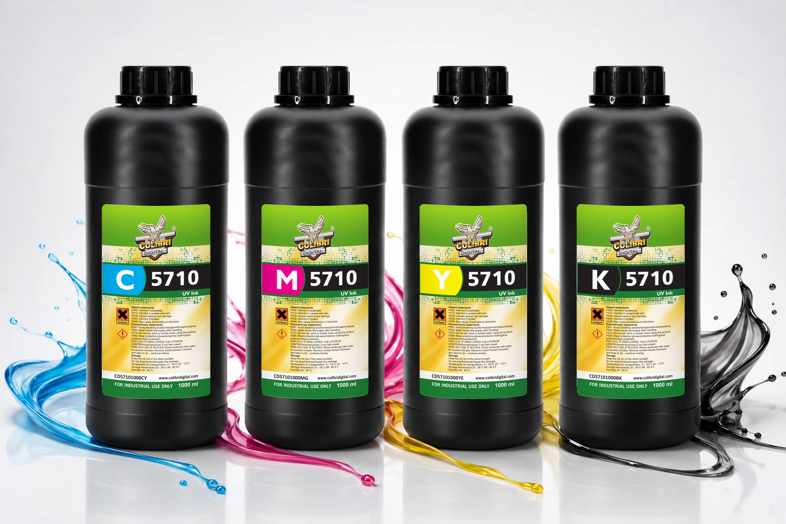 Colibri 5710 series ink packaging — official product photograph