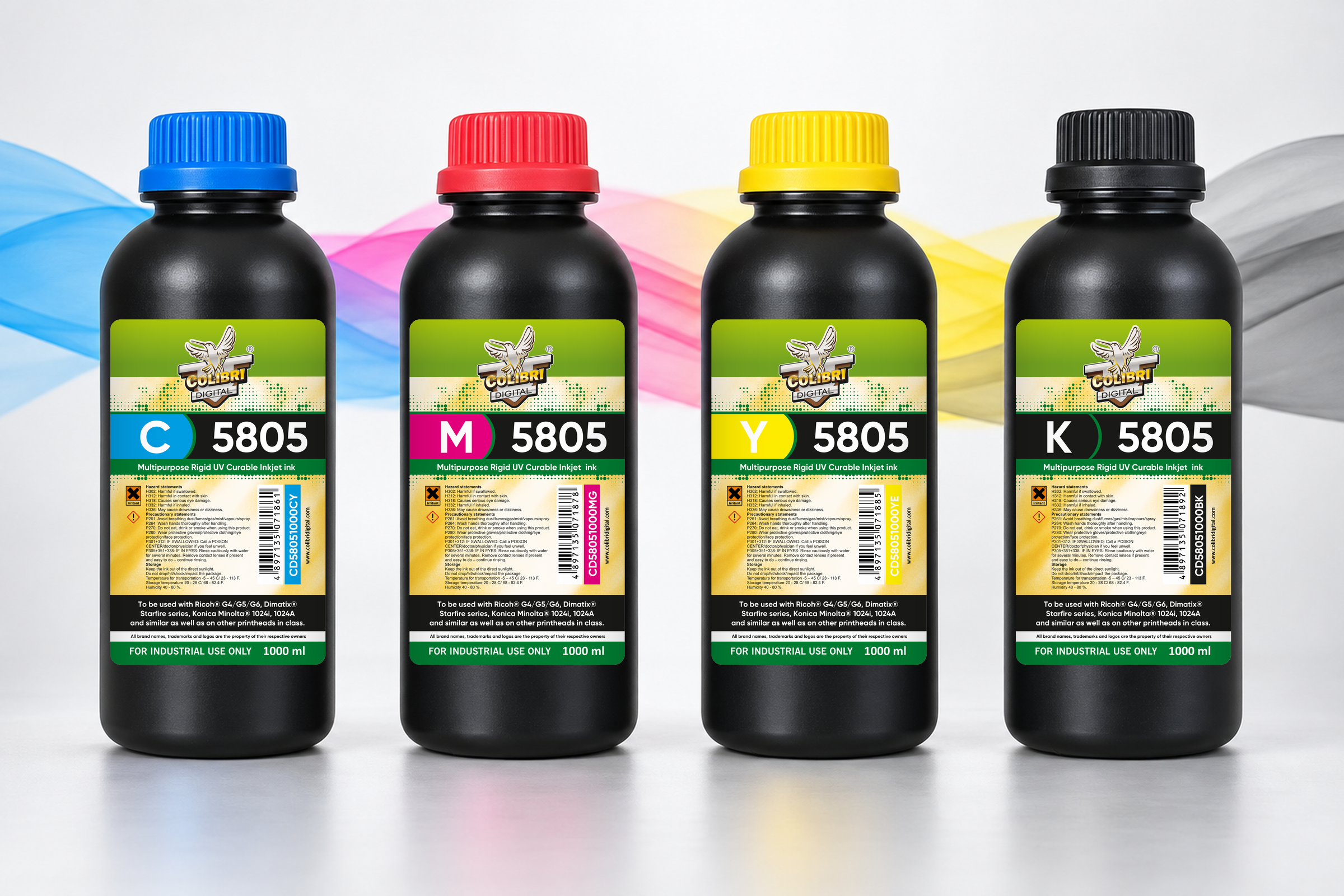 Colibri 5805 ink packaging — original product photograph