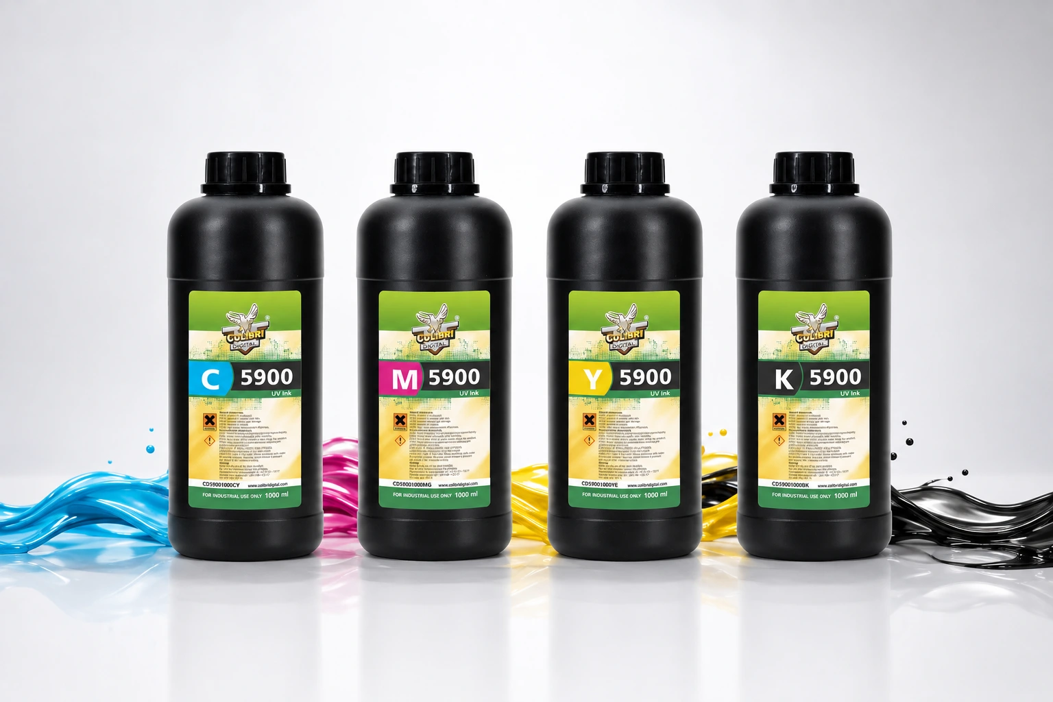 Colibri 5900 series ink packaging — official product photograph